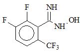 2,3-二氟-N-羥基-6-三氟甲基苯甲脒；
2,3-Difluoro-N-hydroxy-6-(trifluoromethyl)benzenecarboximidamide；
DFAO